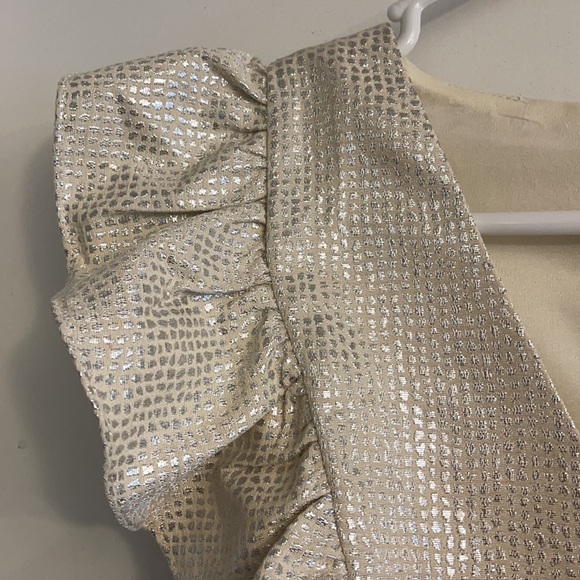 DO+BE metallic gold/silver dress, NWT - Picture 5 of 5